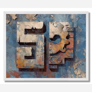 SACRED GLYPH 3 - FRAMED