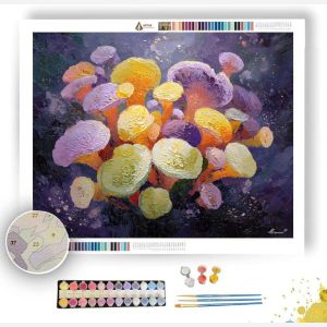 SHATTERED BLOOM 1 - Paint by Numbers Full Kit