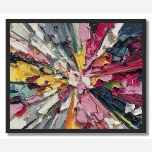 SHATTERED FORM - FRAMED