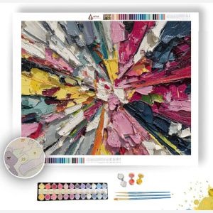 SHATTERED FORM - Paint by Numbers Full Kit