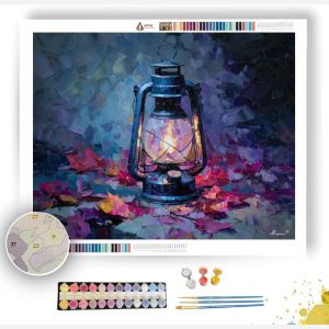 SHATTERED LANTERN 1 - Paint by Numbers Full Kit