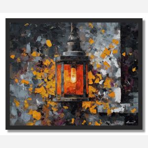 SHATTERED LANTERN 2 - FRAMED