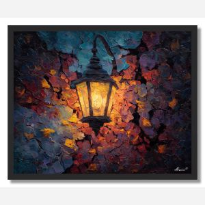 SHATTERED LANTERN 3 - FRAMED