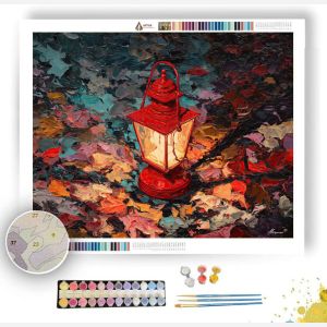 SHATTERED LANTERN 4 - Paint by Numbers Full Kit