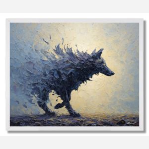 SHATTERED MANE 1 - FRAMED