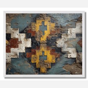 SHATTERED RITUAL 3 - FRAMED