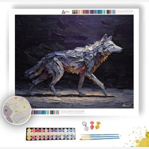 SILENT MANE 1 - Paint by Numbers Full Kit