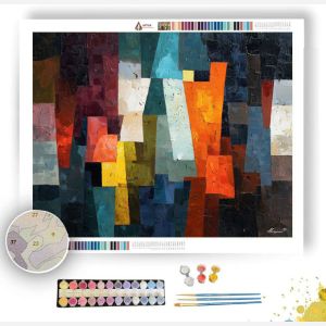 SILENT PATTERN 1 - Paint by Numbers Full Kit