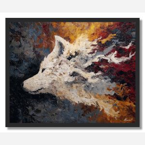 WILD MANE 4 - FRAMED