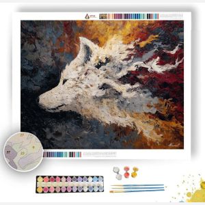 WILD MANE 4 - Paint by Numbers Full Kit