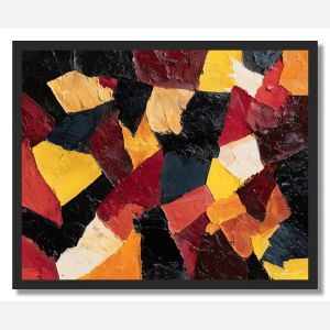 WILD PATTERN 4 - FRAMED