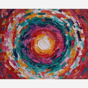 ornament, festival, pattern, color, temple, textile, warm, rhythm, culture, detail, palette knife, oil painting, impasto, texture, expressive, layered paint, dynamic light, atmospheric, color depth, art