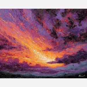 shadow, light, dusk, outline, presence, contrast, glow, void, edge, figure, palette knife, oil painting, impasto, texture, expressive, layered paint, dynamic light, atmospheric, color depth, art