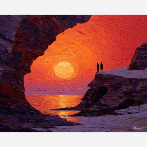 marble, temple, myth, aegean, column, oracle, bronze, ruin, hymn, stone, palette knife, oil painting, impasto, texture, expressive, layered paint, dynamic light, atmospheric, color depth, art