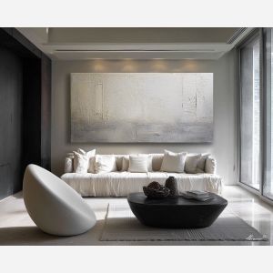 retro, interior, geometry, wood, design, minimal, warm, curve, balance, space, palette knife, oil painting, impasto, texture, expressive, layered paint, dynamic light, atmospheric, color depth, art