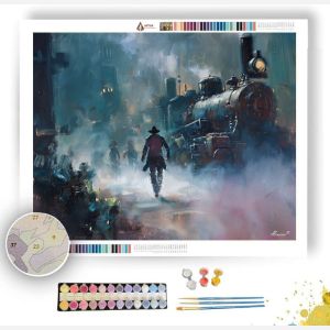 IRON SHADOW GEAR - Paint by Numbers Full Kit