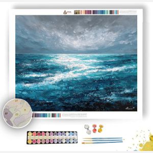 DRIFT PEARL BLUE - Paint by Numbers Full Kit