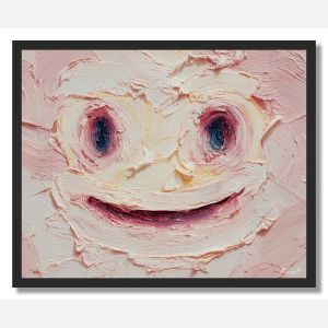 SMILE PLAYFUL QUICK - FRAMED