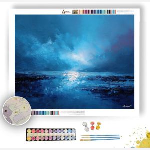 BLUE SALT DRIFT - Paint by Numbers Full Kit