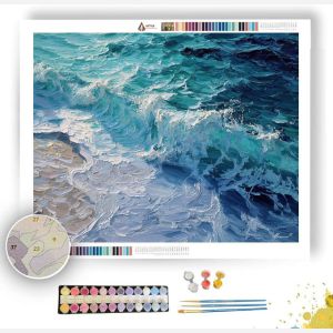 FOAM TIDE - Paint by Numbers Full Kit