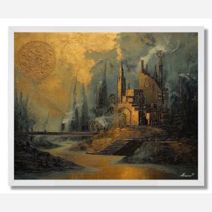 BRASS SHADOW - FRAMED