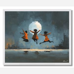 BOUNCE CHEER FUN - FRAMED