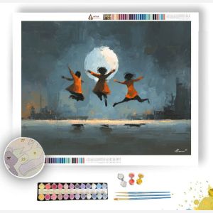 BOUNCE CHEER FUN - Paint by Numbers Full Kit
