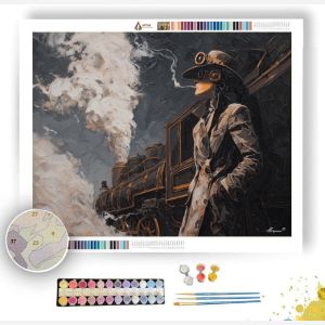 BRASS SMOKE - Paint by Numbers Full Kit