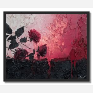 LINE MARKED PULSE - FRAMED