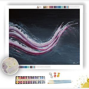 LINE SYMBOL PULSE - Paint by Numbers Full Kit