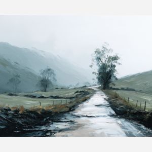 faded, ash, shadow, muted, drift, low, broken, deep, soft, dark, palette knife, oil painting, impasto, texture, layered paint, expressive surface, color depth, atmospheric, visual mood, art