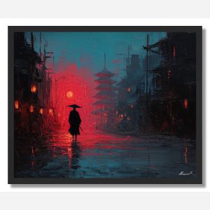 STEEL NIGHT - FRAMED