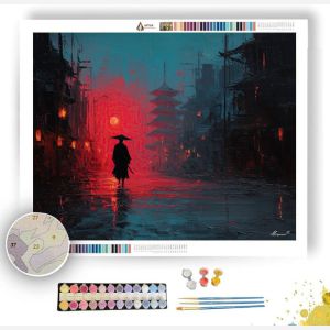 STEEL NIGHT - Paint by Numbers Full Kit