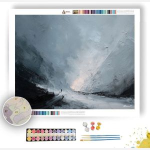 SOFT ASH BROKEN - Paint by Numbers Full Kit