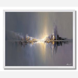 LIGHT SPACE BALANCE - FRAMED