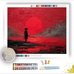 CRIMSON STILL - Paint by Numbers Full Kit