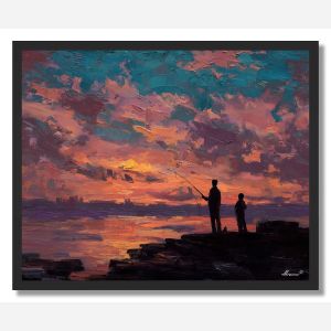 BOND GATHER - FRAMED