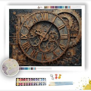 COPPER CLOCK - Paint by Numbers Full Kit