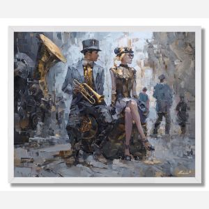 SHADOW BRASS - FRAMED