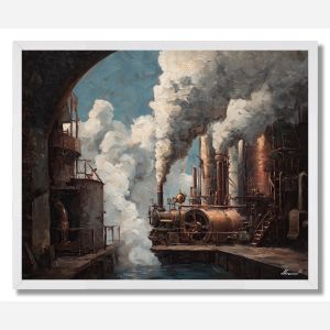 STEAM COPPER - FRAMED