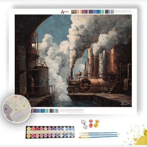 STEAM COPPER - Paint by Numbers Full Kit