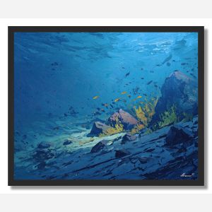 PEARL DEPTH DRIFT - FRAMED