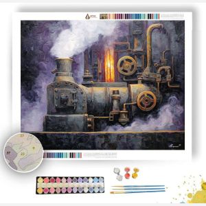 STEAM SMOKE IRON - Paint by Numbers Full Kit