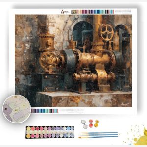 VALVE GEAR - Paint by Numbers Full Kit