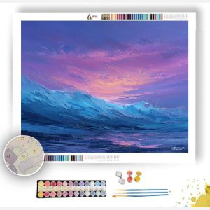 GLOW WAVE - Paint by Numbers Full Kit