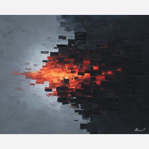 ink, marked, line, skin, symbol, trace, memory, signal, flow, echo, palette knife, oil painting, impasto, texture, layered paint, expressive surface, color depth, atmospheric, visual mood, art