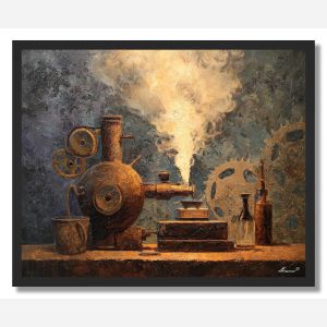 STEAM GEAR - FRAMED