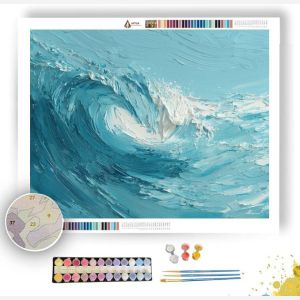 DRIFT WAVE SLOW - Paint by Numbers Full Kit