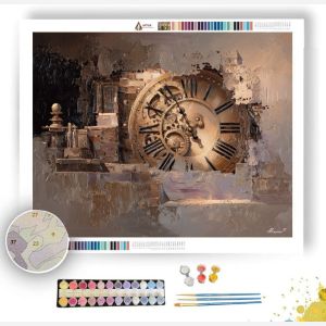 COPPER SHADOW CLOCK - Paint by Numbers Full Kit