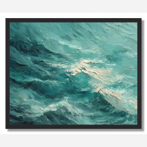 CURRENT SEA - FRAMED